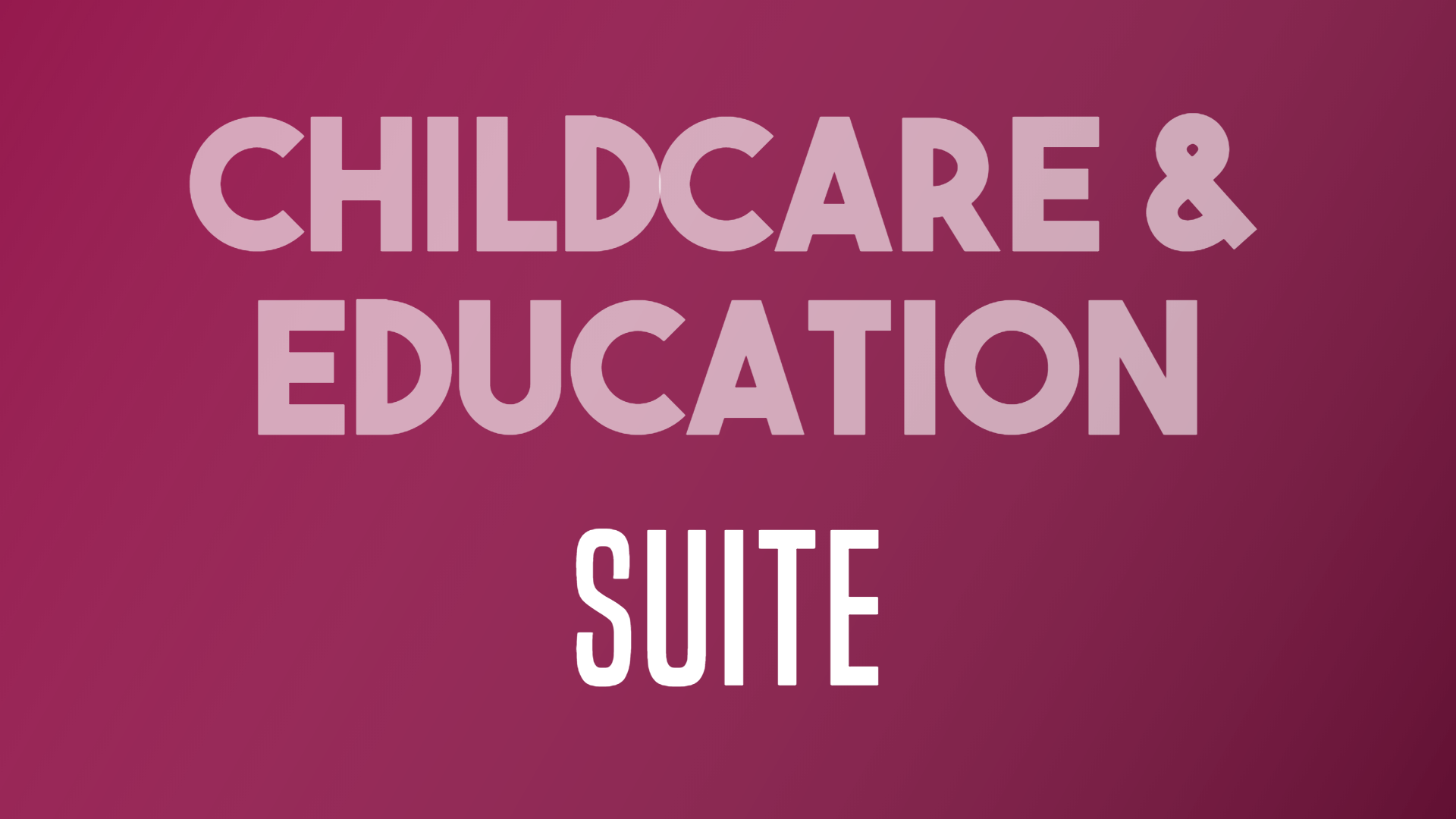 childcare education
