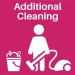 additional cleaning