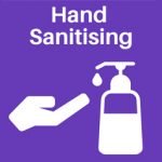 hand sanitising