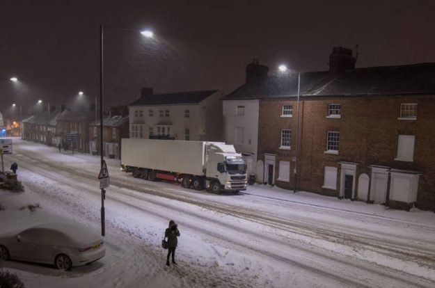 winter hgv driving tips